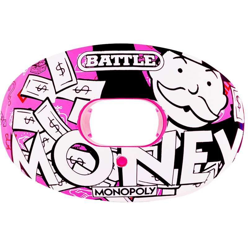 Oxygen Football Mouthguard with Strap | Breathable & Max Protection