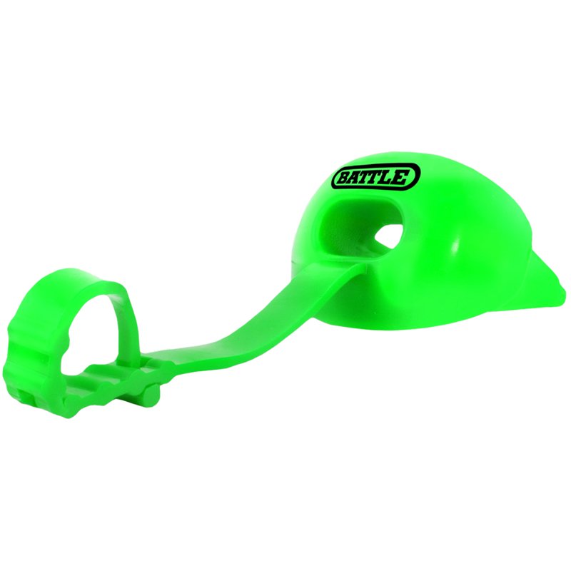 Sports Oxygen Lip Protector Mouthguard with Strap - Neon Green