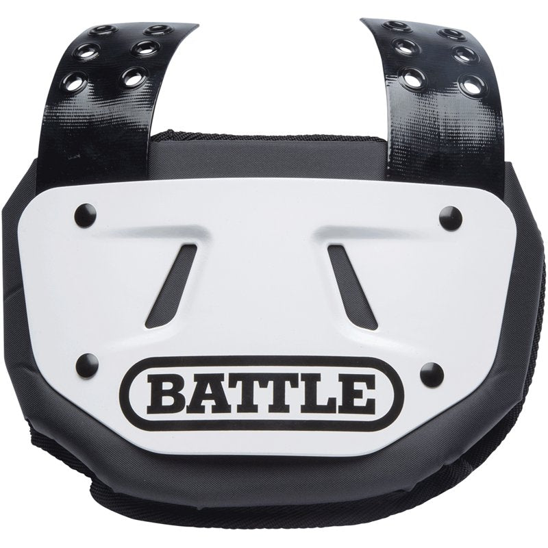Protective Football Back Plate - Youth & Adult Sizes, Impact-Dispersing Curved Design