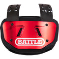 Youth Chrome Protective Football Back Plate - Impact Dispersing, Universal Fit