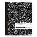 Composition Books Wide/Legal Rule Black Marble Cover 100 Sheets