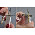 Bead Knotting Tool for Jewelry Making - Pearl & Bead Knotter, White