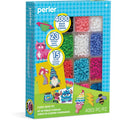 Perler Bead Craft Kit with 4000 Beads, 15 Colors & 23 Patterns - Creative Jewelry & Art Projects