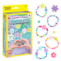 Beaded Flower Bracelet Kit for Kids - Make 5 Colorful DIY Friendship Bracelets