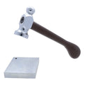 Jewelry Making Chasing Hammer & Steel Bench Block Set - Metalworking Tools