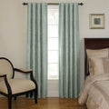 Room-Darkening Window Curtain Panel with Backtab for Sleep Privacy