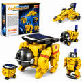 6-in-1 Solar Robot Kit for Kids STEM Educational Science Toys - Ages 8-12