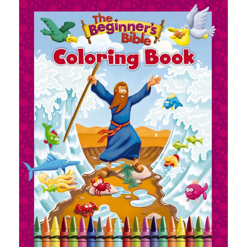 Kids Bible Coloring Book - Over 60 Bible Stories & Characters, Paperback