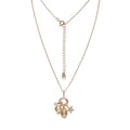 Believe by Brilliance 14K Gold Flash Plated Football Charm Necklace 18"
