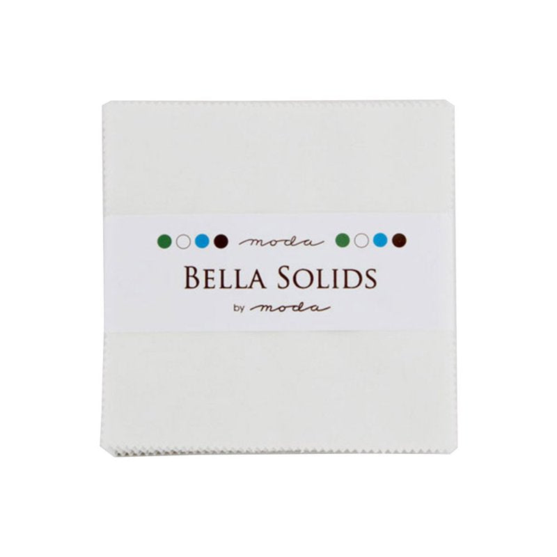 Precut Fabric Quilt Squares - 42 White 5-inch Charm Pack for Quilting & Patchwork