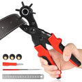 Leather Hole Punch Tool for Belts Watch Straps & Leather Crafts - 2-4.5mm Sizes