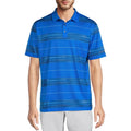 Ben Hogan Men’s & Big Mens Stripe Polo Shirt - Light Blue 2XL