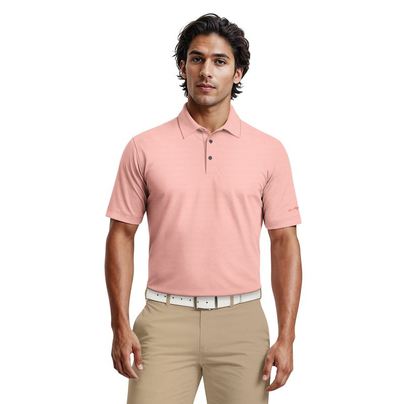 Performance Golf Polo Shirt for Men & Big & Tall Sizes - Moisture-Wicking & Sun Protection