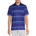 Ben Hogan Men's & Big & Slim Stripe Golf Polo Shirt, Navy XL
