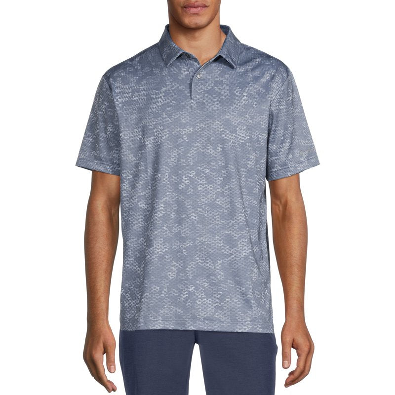 Ben Hogan Camouflage Golf Polo Shirt for Men – Short Sleeve, S-5XL, Gray XL Variation