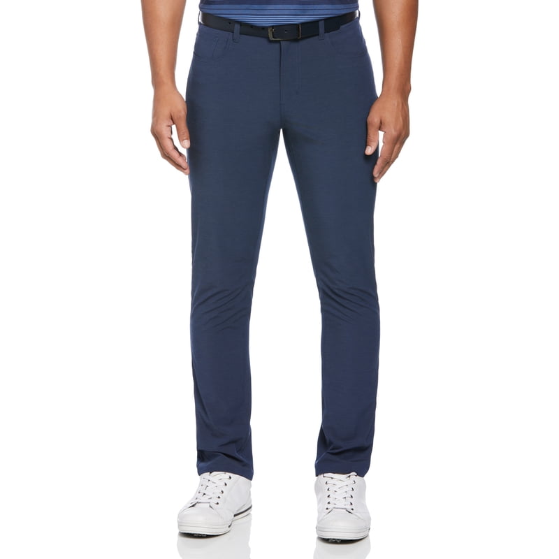 Men's Stretch Golf Pants with Sun Protection and Moisture-Wicking Fabric