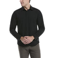 Performance Long Sleeve Golf Shirt for Men & Big Men - Stretch, Solid Color