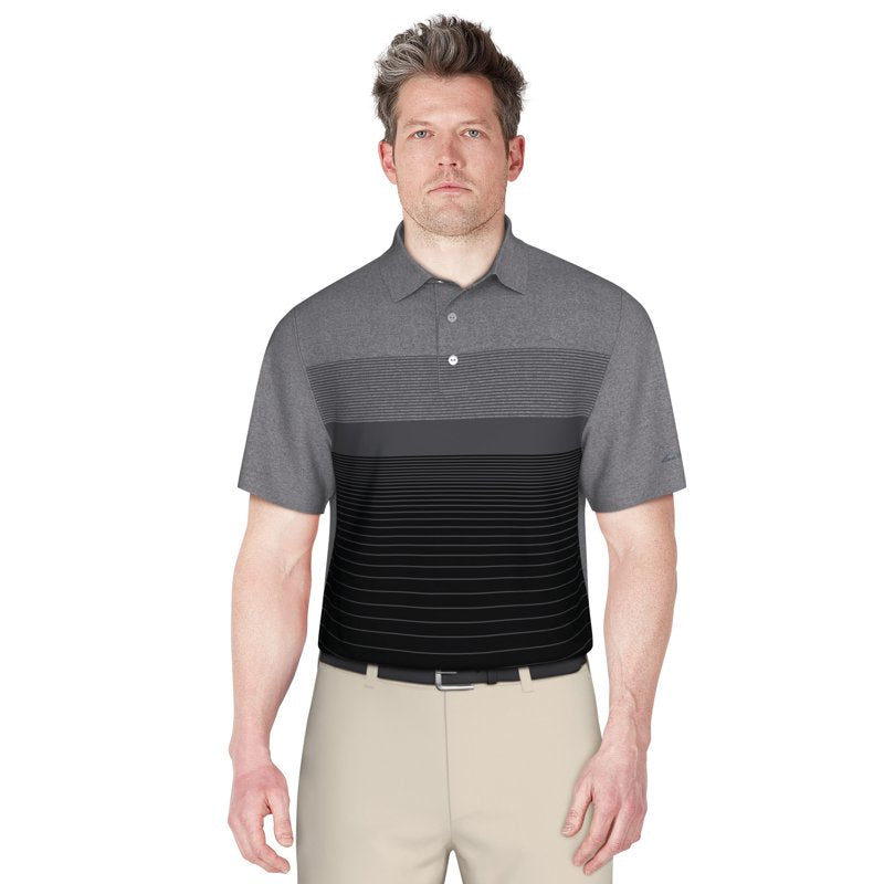 Men's Golf Polo Shirt with UV Protection & Moisture-Wicking Stretch