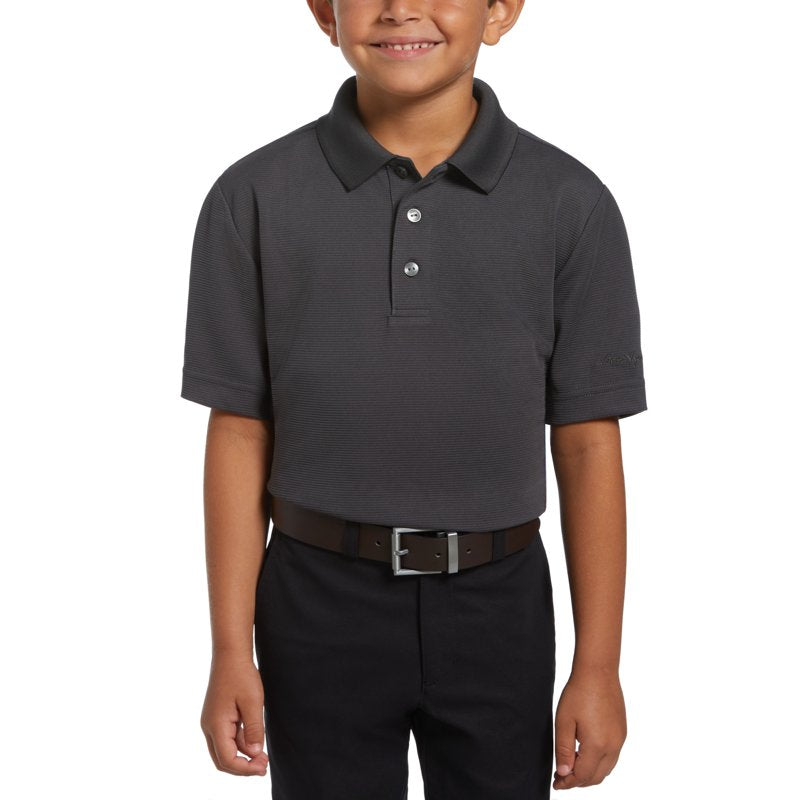 Kids Golf Polo Shirt Short Sleeve Performance Moisture Wicking UV Sun Protection