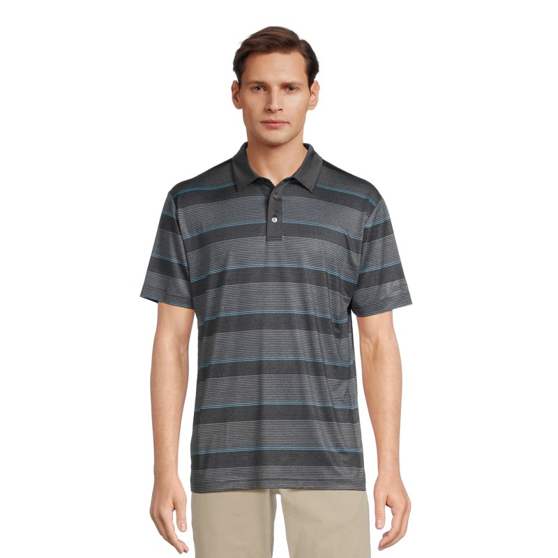 Ben Hogan Performance Golf Polo Shirt – Caviar, Size S (Mens) Striped