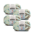 Bernat Baby Blanket Super Bulky Polyester Yarn - Multiple Colors, 4 Pack