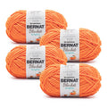 Super Bulky Polyester Yarn for Knitting & Crocheting - 4 Pack