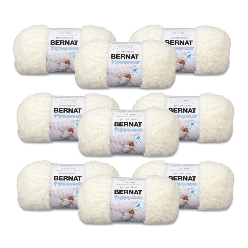 Bulky Polyester Yarn for Knitting and Crochet - 9 Pack, Multiple Colors