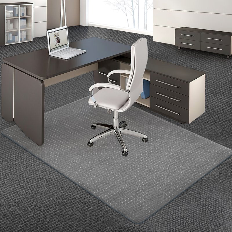 Office Chair Mat for Carpeted Floors - Heavy Duty Protects Low Pile Carpets