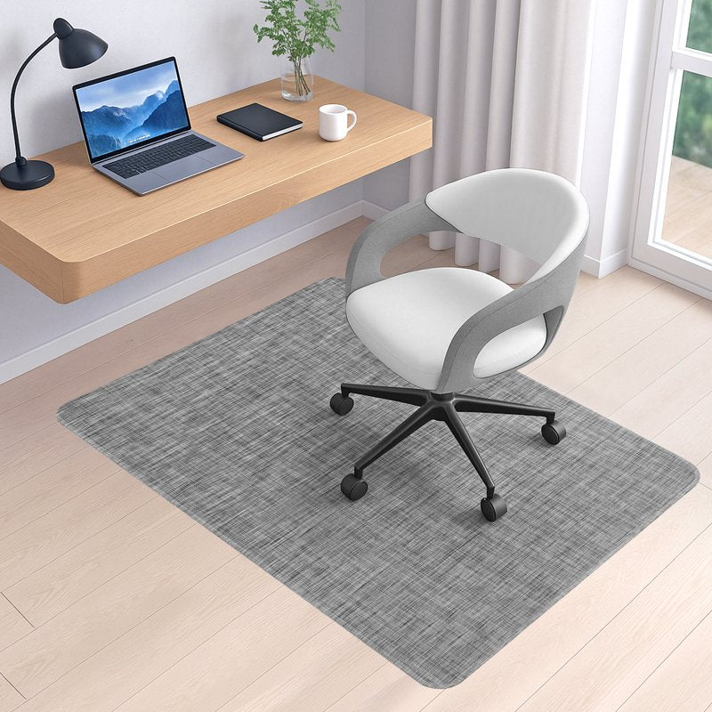 Office Chair Mat for Hardwood & Tile Floors 36x48 Inches - Heavy Duty PVC Desk Rug
