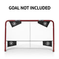 Hockey Shooting Targets Set - Fits Regulation 6x4 Hockey Nets, Durable & Portable