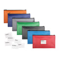 7-Pack Money Deposit Bags with Zipper & Day Labels - Discreet Cash Storage