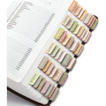 Bible Tabs for Old and New Testament - Laminated Bible Book Index Stickers for Easy Navigation