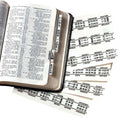 Bible Tabs Set of 71 Large-Print Self-Adhesive Index Tabs for Bible Study