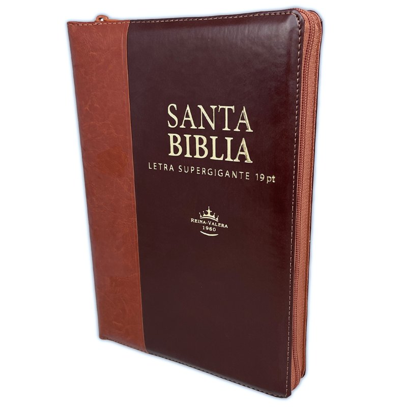 Large Print Bible with Ribbon Markers and Color Maps - Reina Valera 60