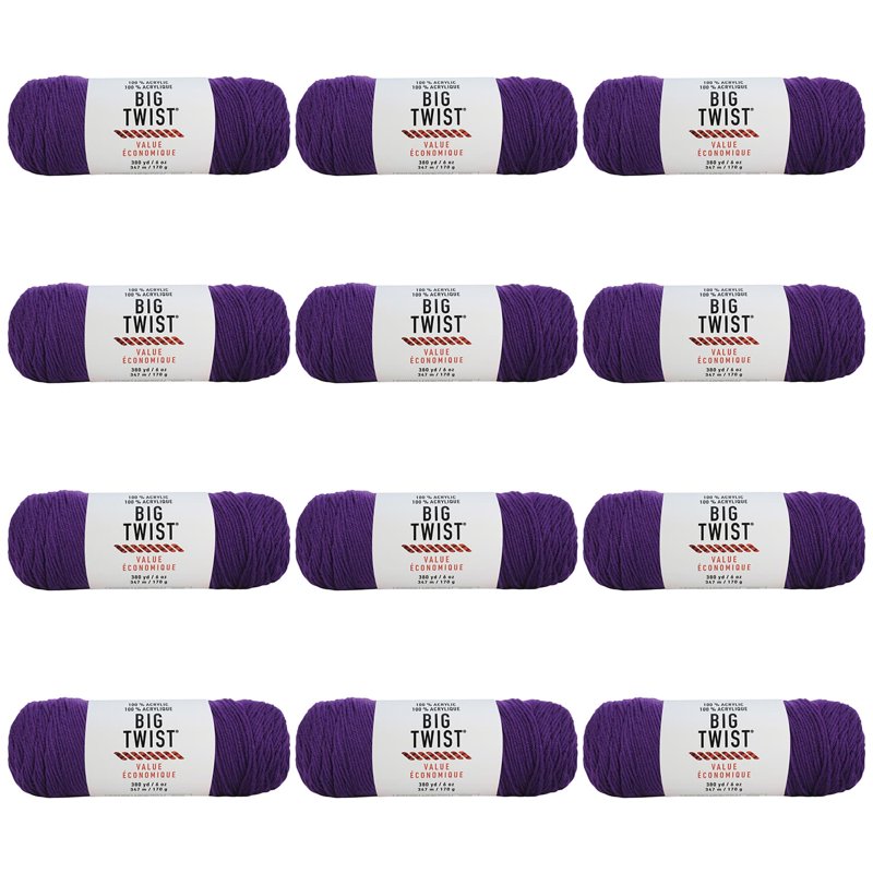 Bulk Acrylic Yarn Set - Medium Weight, Soft & Durable for Knitting & Crochet