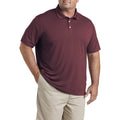 DXL Big & Tall Golf Polo Shirt, Port, 2XLT – Moisture-Wicking, UPF Sun Protection
