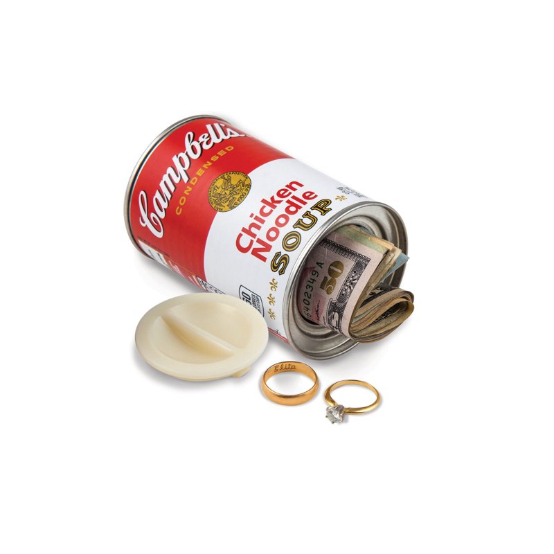 Hidden Can Safe Disguise for Valuables - Campbell's Chicken Noodle Soup Can