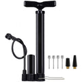 Portable Bicycle Pump with Dual Valves and 160 PSI Max for Bikes, Cars, Sports Balls
