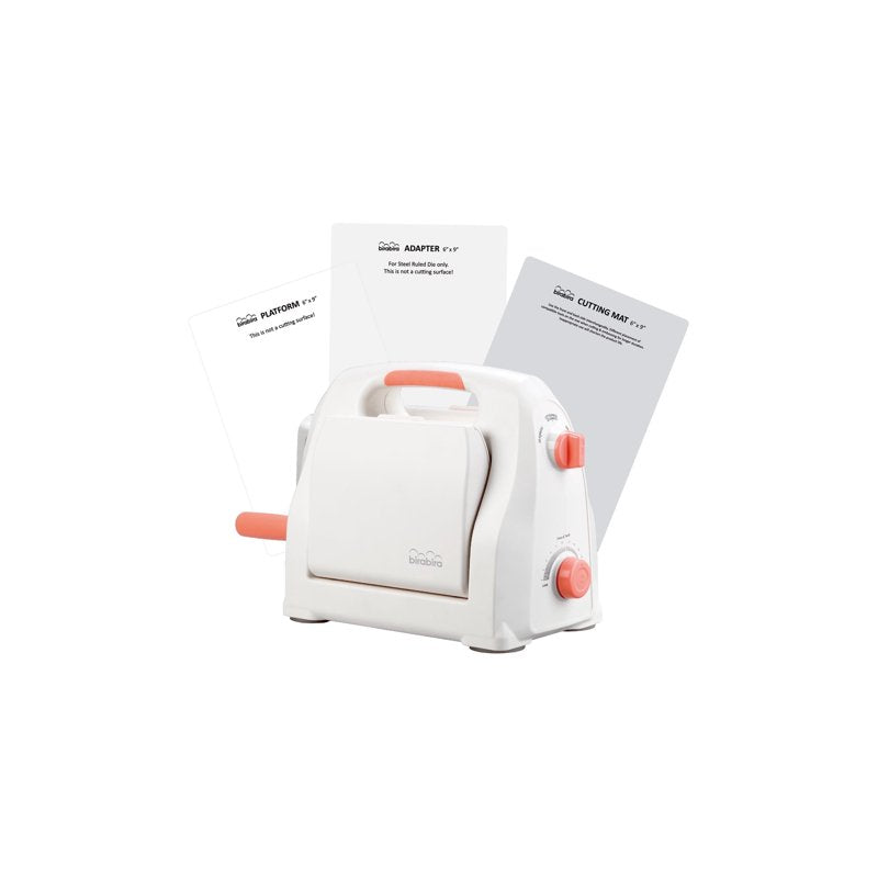 Adjustable Die Cutting & Embossing Machine with 6-1/4 Inch Platform for Crafts
