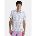 Men's Golf Polo Shirt with Allover Print and UPF50+ - Birdie Bound