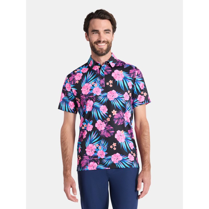 Men's Golf Polo with UPF 50+ Sun Protection | Performance & Comfort
