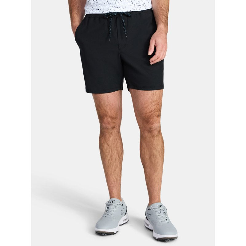 Men's Golf Shorts with Built-In Printed Liner - 7-Inch Inseam, Active Fit