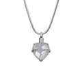 Birthstone Cremation Urn Heart Keepsake Jewelry with Free Funnel & Velvet Box