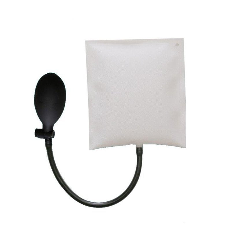 Inflatable Car Wedge Bag for Door and Window Alignment - Black