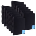 Artist's Loft Black Wirebound Sketchbook - 8.5x11 Inch, Acid-Free, 12 Pack