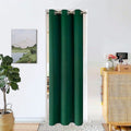 Blackout Door & Closet Curtain 37x84 Inch Thermal Insulated Room Darkening Panel