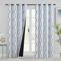 Blackout Window Curtains for Bedroom and Living Room - Insulated Grommet Top Drapes, Multiple Sizes