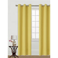 Blackout Thermal Window Curtain Set - Room Darkening Drapes for Living Room & Bedroom, 2 Panels, 37x84 Inch, Multiple Colors
