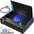 Biometric Gun Safe with Digital Keypad & App Control | Quick Access Pistol Safe