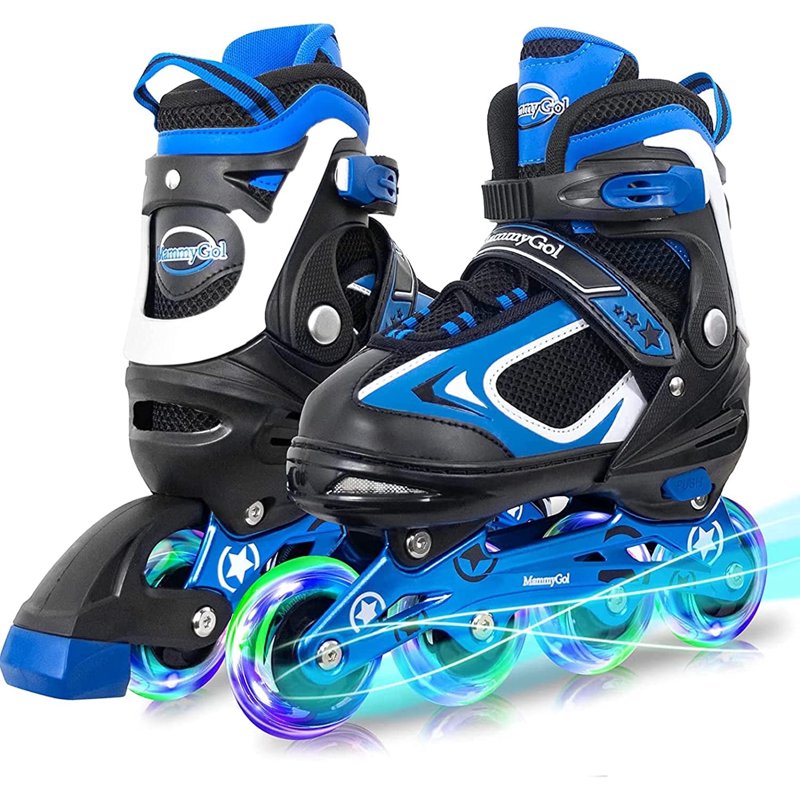 Light Up Blade Roller Skates for Kids - Adjustable Inline Skates for Boys & Girls